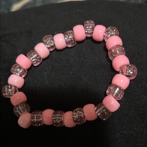 Pink Beaded Bracelet